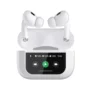 A9 Pro Wireless Earbuds – Bluetooth 5.4, ANC + ENC Noise Cancelling, Touch Display, 32 h Playtime