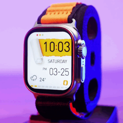 Ultra 8 Pro Smart Fitness Watch – 49 mm | Dual Straps | Bluetooth Calling