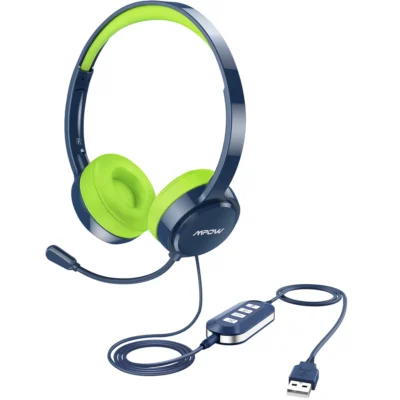 MPOW USB Wired Computer Headset – Noise Reduction|USB PA071A